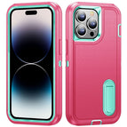 For iPhone 14 Pro / Pink + Blue