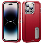For iPhone 14 Pro / Red + Black