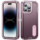 For iPhone 14 Pro / Purple + Pink