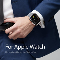 DUX DUCIS Electroplated PC Watch Case For Apple Watch Series, For Apple Watch Series 9 / 8 / 7 41mm, For Apple Watch Series 9 / 8 / 7 45mm, 6&SE&5&4 40mm / 3&2&1 38mm, 6&SE&5&4 44mm / 3&2&1 42mm
