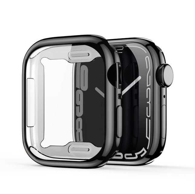 DUX DUCIS Samo Series Electroplated TPU Watch Case For Apple Watch Series, For Apple Watch Series 9 / 8 / 7 45mm