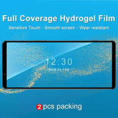 IMAK 0.15mm Curved Full Screen Protector Hydrogel Film Front Protector, For Sony Xperia 1 IV