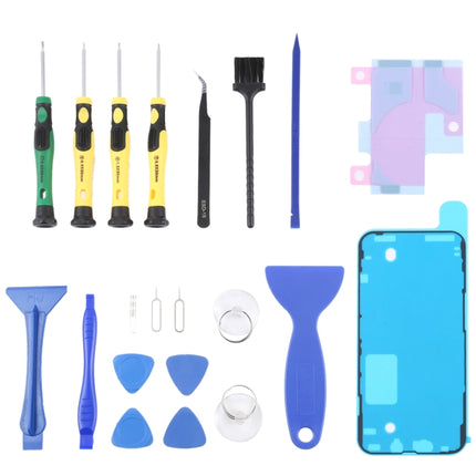 JIAFA JF-8182 21 in 1 Battery Adhesive + LCD Frame Waterproof Adhesive + Repair Tool Set, For iPhone 11, For iPhone 11 Pro, For iPhone 11 Pro Max, For iPhone 12, For iPhone 12 mini, For iPhone 12 Pro, For iPhone 12 Pro Max, For iPhone 13               ...