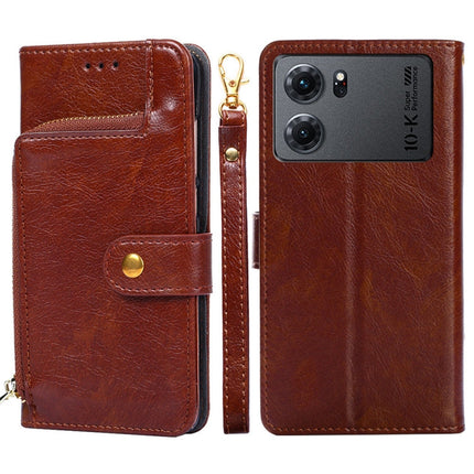 Zipper Bag Leather Phone Case, For OPPO Find X5 Pro, For OPPO K10 5G, For OPPO K10 Pro 5G, For OPPO Reno7 4G/F21 Pro 4G, For OPPO Reno7 5G Global/Find X5 Lite, For OPPO Realme 9 Pro