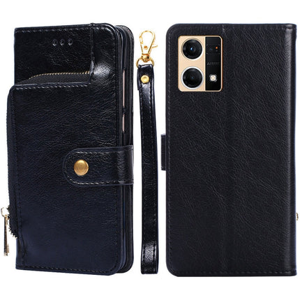 Zipper Bag Leather Phone Case, For OPPO Find X5 Pro, For OPPO K10 5G, For OPPO K10 Pro 5G, For OPPO Reno7 4G/F21 Pro 4G, For OPPO Reno7 5G Global/Find X5 Lite, For OPPO Realme 9 Pro