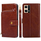 For OPPO Reno7 4G/F21 Pro 4G / Brown