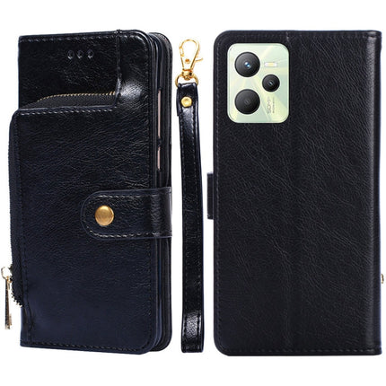 Zipper Bag Leather Phone Case, For OPPO Realme 9 Pro+/Realme 9 Pro Plus, For OPPO Realme 9 Pro+, For OPPO Realme?9i/A36?4G/A96?4G/K10?4G/A76?4G, For OPPO Realme C35, For OPPO Realme GT Neo 3, For OPPO Realme GT2 Pro, For OPPO Realme Narzo 50i