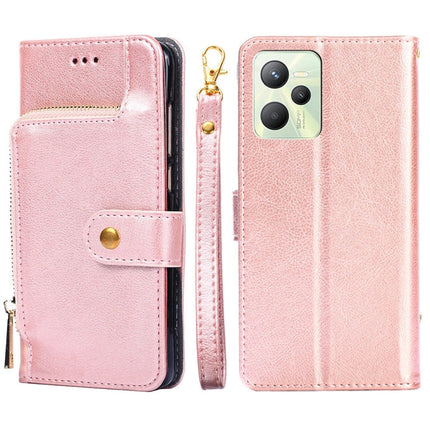Zipper Bag Leather Phone Case, For OPPO Realme 9 Pro+/Realme 9 Pro Plus, For OPPO Realme 9 Pro+, For OPPO Realme?9i/A36?4G/A96?4G/K10?4G/A76?4G, For OPPO Realme C35, For OPPO Realme GT Neo 3, For OPPO Realme GT2 Pro, For OPPO Realme Narzo 50i