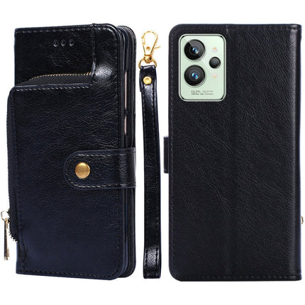 Zipper Bag Leather Phone Case, For OPPO Realme 9 Pro+/Realme 9 Pro Plus, For OPPO Realme 9 Pro+, For OPPO Realme?9i/A36?4G/A96?4G/K10?4G/A76?4G, For OPPO Realme C35, For OPPO Realme GT Neo 3, For OPPO Realme GT2 Pro, For OPPO Realme Narzo 50i