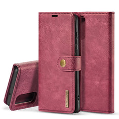 DG.MING Crazy Horse Texture Flip Detachable Magnetic Leather Case with Holder & Card Slots & Wallet, For Galaxy S20, For Galaxy S20+, For Galaxy S20 Ultra