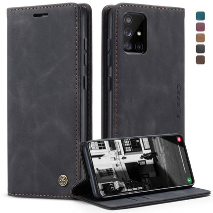 CaseMe Multifunctional Horizontal Flip Leather Case, with Card Slot & Holder & Wallet, For Galaxy A51, For Galaxy A71, For Galaxy A81 / Note 10 Lite, For Galaxy A91 / S10 Lite