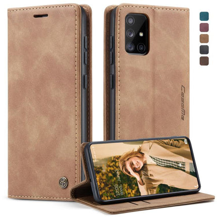 CaseMe Multifunctional Horizontal Flip Leather Case, with Card Slot & Holder & Wallet, For Galaxy A51, For Galaxy A71, For Galaxy A81 / Note 10 Lite, For Galaxy A91 / S10 Lite