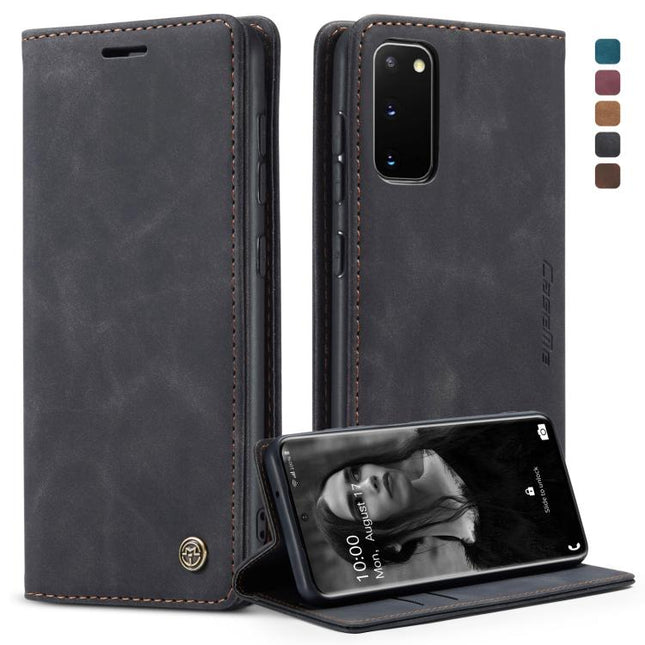 CaseMe Multifunctional Horizontal Flip Leather Case, with Card Slot & Holder & Wallet, For Galaxy S20, For Galaxy S20 Plus, For Galaxy S20 Ultra
