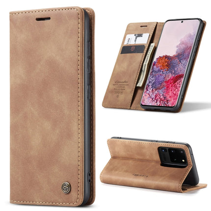 CaseMe Multifunctional Horizontal Flip Leather Case, with Card Slot & Holder & Wallet, For Galaxy S20, For Galaxy S20 Plus, For Galaxy S20 Ultra