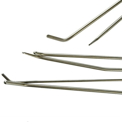 Q1 7 in 1 Car Paintless Dent Repair Hail Remover Hooks Rods Kit, Q1 7 in 1 (Air Pump)