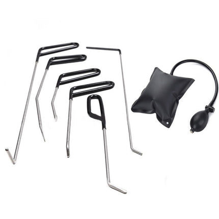 Q1 7 in 1 Car Paintless Dent Repair Hail Remover Hooks Rods Kit, Q1 7 in 1 (Air Pump)