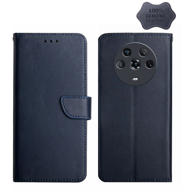 Genuine Leather Fingerprint-proof Horizontal Flip Phone Case, For Honor Magic4, For Honor Magic4 Pro, For Motorola Moto G42, For Motorola Moto G62 5G, For Motorola Moto G52J 5G, For Motorola Moto G71S, For OPPO Realme Narzo 50 4G, For OPPO Reno7 4G����...