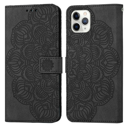 Mandala Embossed Flip Leather Phone Case, For iPhone 11 Pro, For iPhone 11 Pro Max, For iPhone X / XS, For iPhone XR
