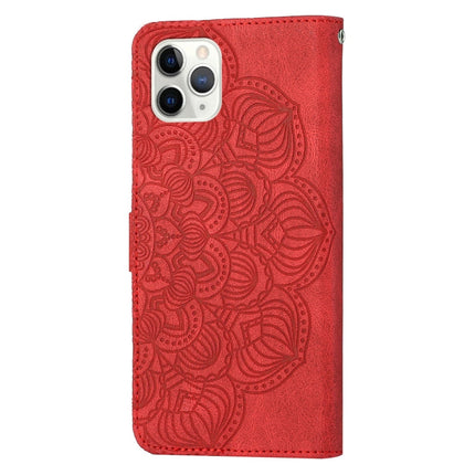 Mandala Embossed Flip Leather Phone Case, For iPhone 11 Pro, For iPhone 11 Pro Max, For iPhone X / XS, For iPhone XR