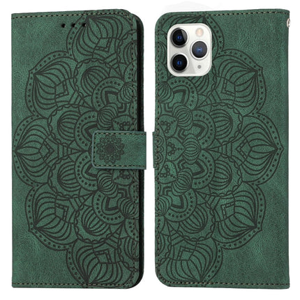 Mandala Embossed Flip Leather Phone Case, For iPhone 11 Pro, For iPhone 11 Pro Max, For iPhone X / XS, For iPhone XR