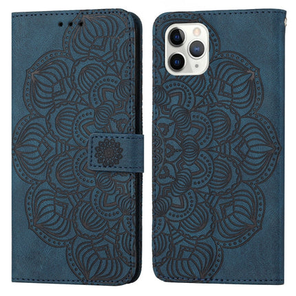 Mandala Embossed Flip Leather Phone Case, For iPhone 11 Pro, For iPhone 11 Pro Max, For iPhone X / XS, For iPhone XR