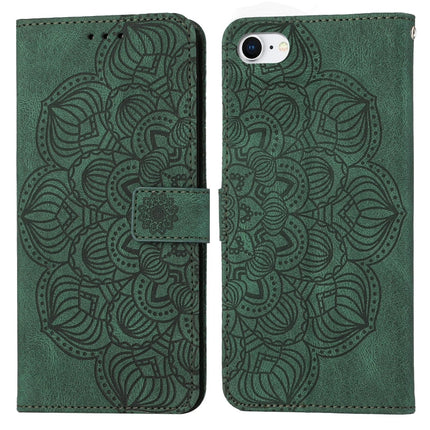 Mandala Embossed Flip Leather Phone Case, For iPhone XS Max, For iPhone SE 2022 / 2020 / 8 / 7, For iPhone 7 Plus / 8 Plus