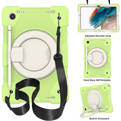Silicone + PC Full Body Protection Tablet Case With Holder & Strap