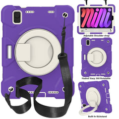 Silicone + PC Full Body Protection Tablet Case With Holder & Strap