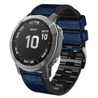 For Garmin Fenix 7X/6X Pro/Tactix 7 26mm / Blue