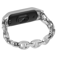 Metal Chain Stainless Steel Watch Band, For Xiaomi Mi Band 4 / 3, For Xiaomi Mi Band 6 / 5, For Xiaomi Mi Band 7