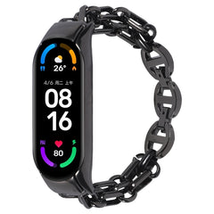 Metal Chain Stainless Steel Watch Band, For Xiaomi Mi Band 4 / 3, For Xiaomi Mi Band 6 / 5, For Xiaomi Mi Band 7