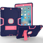 For iPad 4 / 3 / 2 / Blue + Pink
