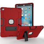For iPad 4 / 3 / 2 / Red + Gray