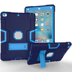 For iPad 4 / 3 / 2 / Light Blue + Dark Blue