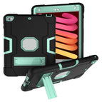 For iPad mini 3/2/1 / Black + Mint Green