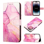 For iPhone 14  Pro  Max / Pink Purple Gold LS001