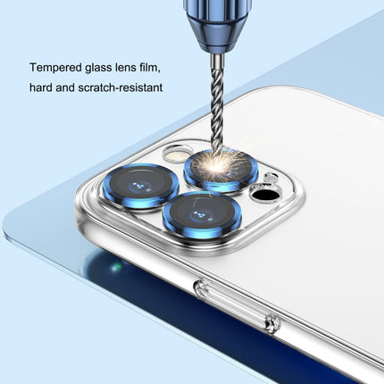 Transparent PC Phone Case with Lens Film, For iPhone 12 Pro, For iPhone 12 Pro Max