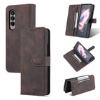 For Samsung Galaxy Z Fold4 / Coffee