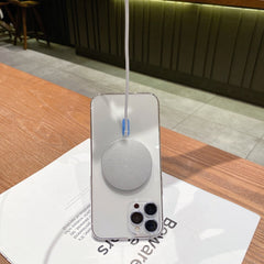 MagSafe Magnetic Transparent PC + Glass Lens Film Phone Case, For iPhone 12 Pro, For iPhone 12