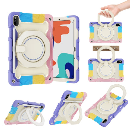 Armor Contrast Color Silicone + PC Tablet Case, For Samsung Galaxy Tab S8 Ultra, For Honor V6/Tablet V7