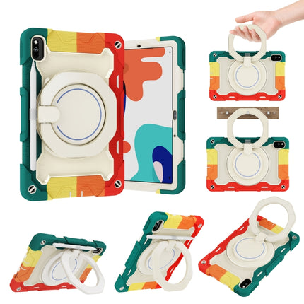 Armor Contrast Color Silicone + PC Tablet Case, For Samsung Galaxy Tab S8 Ultra, For Honor V6/Tablet V7
