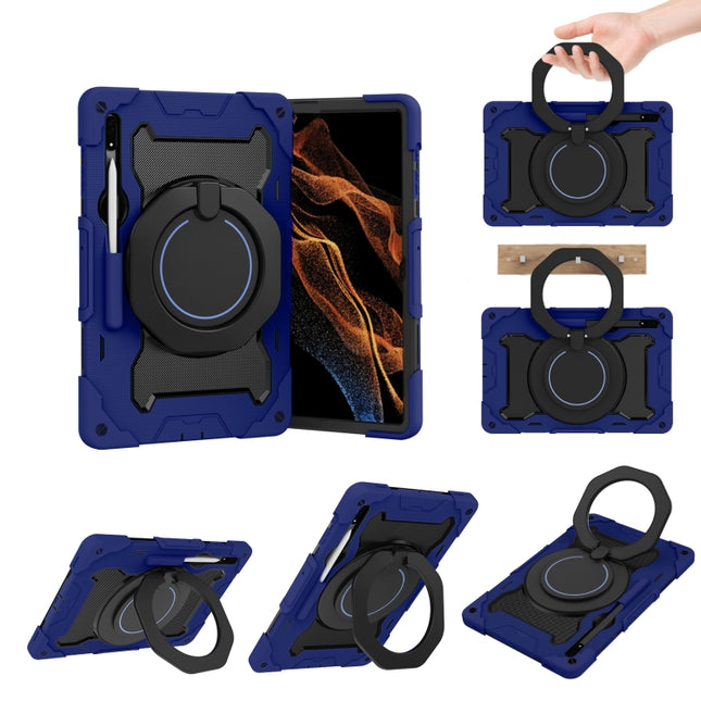 Armor Contrast Color Silicone + PC Tablet Case, For Samsung Galaxy Tab S8 Ultra, For Honor V6/Tablet V7