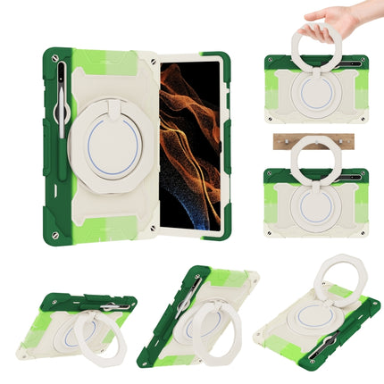 Armor Contrast Color Silicone + PC Tablet Case, For Samsung Galaxy Tab S8 Ultra, For Honor V6/Tablet V7