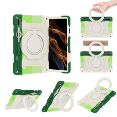 Armor Contrast Color Silicone + PC Tablet Case, For Honor V6/Tablet V7, For Samsung Galaxy Tab S8 Ultra