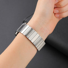 Magnetic Steel Watch Band For Apple Watch Series, 7 41mm / 6&SE&5&4 40mm / 3&2&1 38mm, 7 45mm / 6&SE&5&4 44mm / 3&2&1 42mm