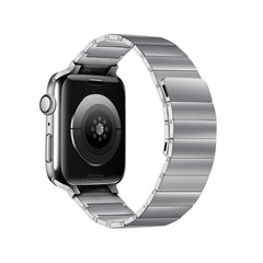 Magnetic Steel Watch Band For Apple Watch Series, 7 41mm / 6&SE&5&4 40mm / 3&2&1 38mm, 7 45mm / 6&SE&5&4 44mm / 3&2&1 42mm