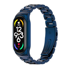 MIJOBS CS Three-Bead Metal Stainless Steel Watch Band, CS