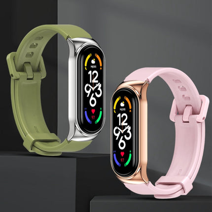MIJOBS CS Metal Case + Silicone Watch Band