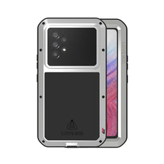 LOVE MEI Metal Shockproof Waterproof Dustproof Protective Phone Case with Glass, For Samsung Galaxy A53, For Samsung Galaxy S22, For Samsung Galaxy S22+