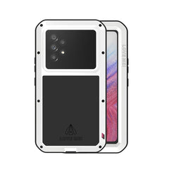 LOVE MEI Metal Shockproof Waterproof Dustproof Protective Phone Case with Glass, For Samsung Galaxy A53, For Samsung Galaxy S22, For Samsung Galaxy S22+